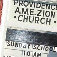 Providence AME Zion Church Cemetery on Sysoon