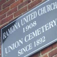 Ramona United Church Union Cemetery on Sysoon