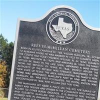 Reeves-McMillan Cemetery on Sysoon