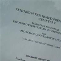 Rehobeth Reformed Presbyterian Church Cemetery on Sysoon