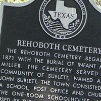 Rehoboth Cemetery on Sysoon