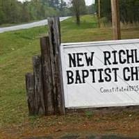 New Richland Baptist Church Cemetery on Sysoon
