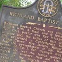 Richland Baptist Church Cemetery on Sysoon