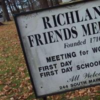 Richland Friends Meeting Burial Ground on Sysoon