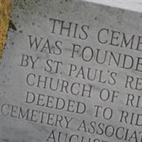 Ridgely Cemetery on Sysoon