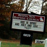 Rising Sun Baptist Church Cemetery on Sysoon