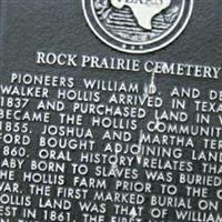 Rock Prairie Cemetery on Sysoon