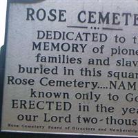 Rose Cemetery on Sysoon