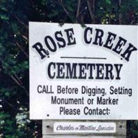 Rose Creek Cemetery on Sysoon