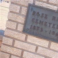 Rose Hill Cemetery on Sysoon