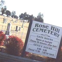 Rose Hill Cemetery on Sysoon