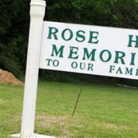 Rose Hill Cemetery on Sysoon