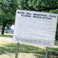 Rose Hill Memorial Park on Sysoon