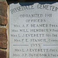 Rosedale Cemetery on Sysoon