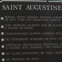 Saint Augustine Cemetery on Sysoon