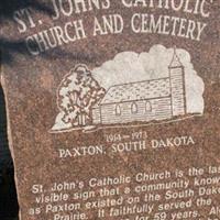 Saint Johns Catholic Cemetery (Paxton) on Sysoon