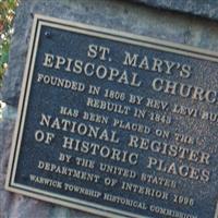 Saint Marys Episcopal Church Cemetery on Sysoon