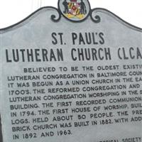 Saint Pauls Evangelical Lutheran Church on Sysoon
