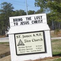 Saint James AME Zion Church Cemetery on Sysoon