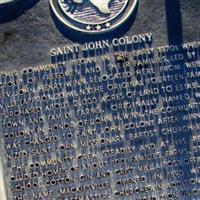 Saint John Colony Cemetery on Sysoon