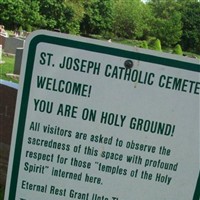 Saint Josephs Catholic Cemetery on Sysoon