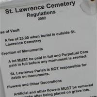 Saint Lawrence Cemetery on Sysoon