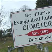 Saint Mark's Lutheran Cemetery (Dormantown) on Sysoon