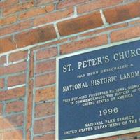 Saint Peter's Episcopal Churchyard on Sysoon