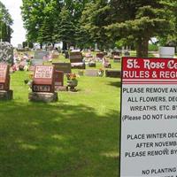 Saint Rose Cemetery on Sysoon