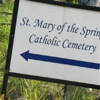 Saint Mary of the Springs Catholic Cemetery on Sysoon