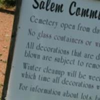 Salem Community Cemetery on Sysoon