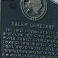 Salem - Irene Cemetery on Sysoon