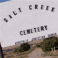 Salt Creek Cemetery on Sysoon