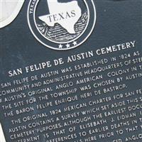 San Felipe de Austin Cemetery on Sysoon