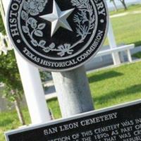 San Leon Cemetery on Sysoon