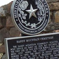 Sandy Mountain Cemetery on Sysoon