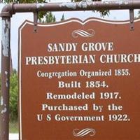 Sandy Grove Presbyterian Church Cemetery on Sysoon