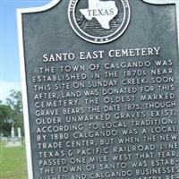 Santo East Cemetery on Sysoon