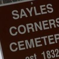 Sayles Corners Cemetery on Sysoon