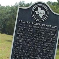 Selman-Roark Cemetery on Sysoon