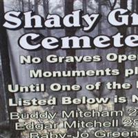 Shady Grove Cemetery on Sysoon