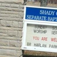 Shady Grove Separate Baptist Church on Sysoon