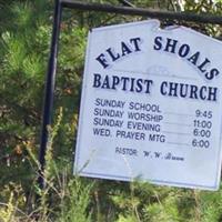Flat Shoals Baptist Church Cemetery on Sysoon