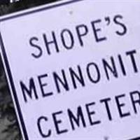 Shopes Mennonite Cemetery on Sysoon