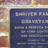 Shriver Family Cemetery on Sysoon