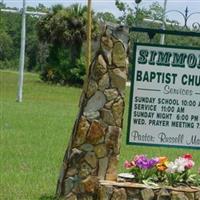 Simmons Baptist Church Cemetery on Sysoon