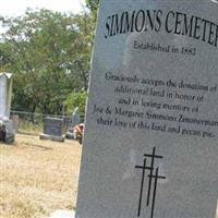 Simmons Cemetery on Sysoon