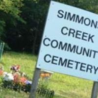 Simmons Creek Community Cemetery on Sysoon