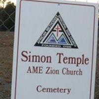 Simon Temple A.M.E. Zion Cemetery on Sysoon