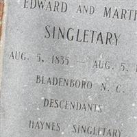 Singletary Cemetery on Sysoon